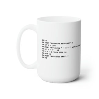 BASIC Ceramic Mug 15oz