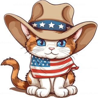 Star-Spangled Kitty